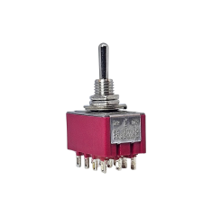 IC-148D Toggle Switch ON-OFF-ON Ø6mm MTS-403