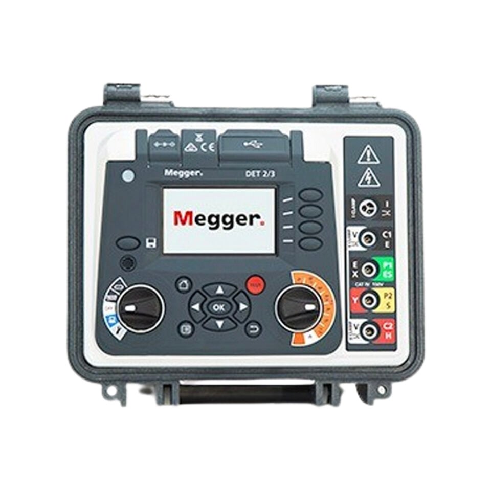 MEGGER DET2/3 Topraklama Test Cihazı