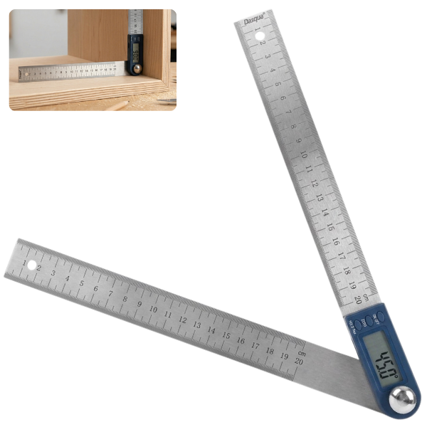 Dasqua 1022-0300 Dijital Açı Ölçer 30Cm