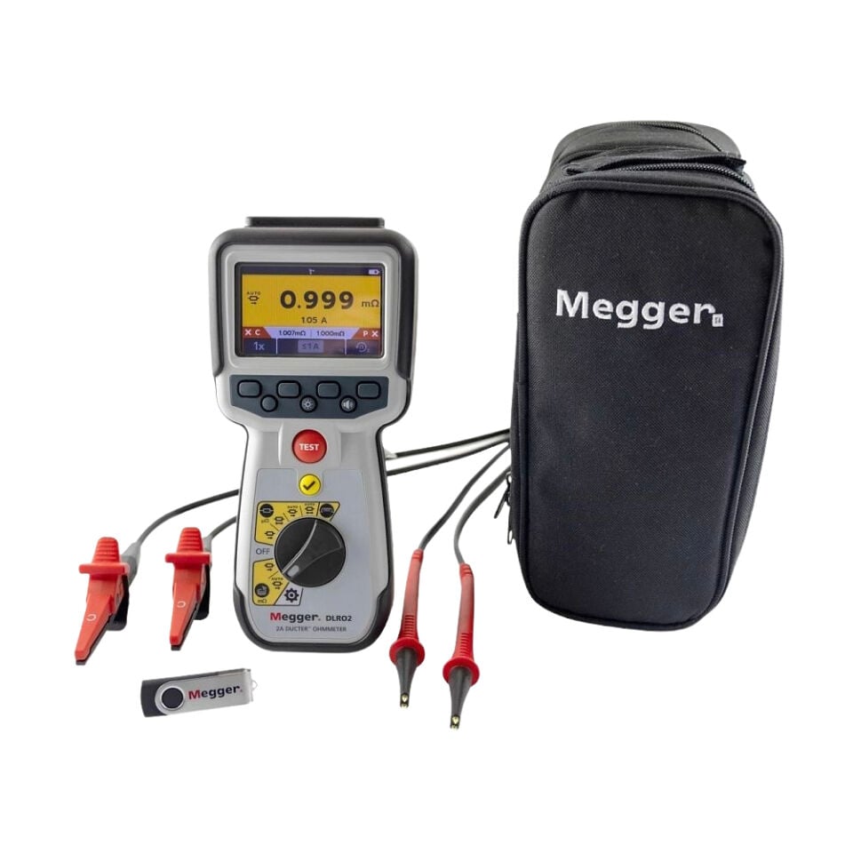 MEGGER DLRO2 Kontak Direnci Test Cihazı