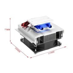 Peltier Su Soğutucu Set Büyük