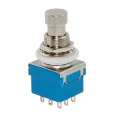 IC-148J-9 Pedal Switch Kalıcılı 9P Ø12mm PBS-24-302