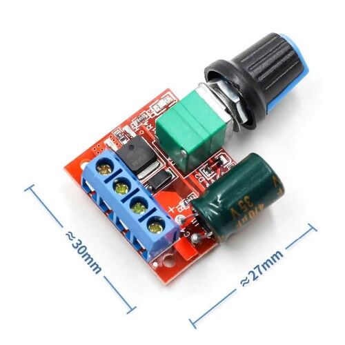 5A 35V Mini DC Motor Hız Kontrol Devresi