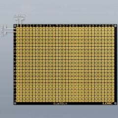 6x8cm Esnek Çift Yüz Pertenaks Pcb