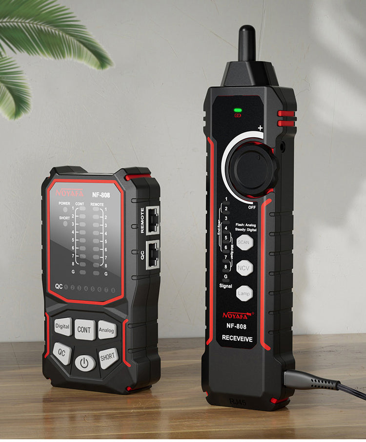 Noyafa NF-808 Çok Fonksiyonlu Ağ Kablosu Test Cihazı RJ45 RJ11