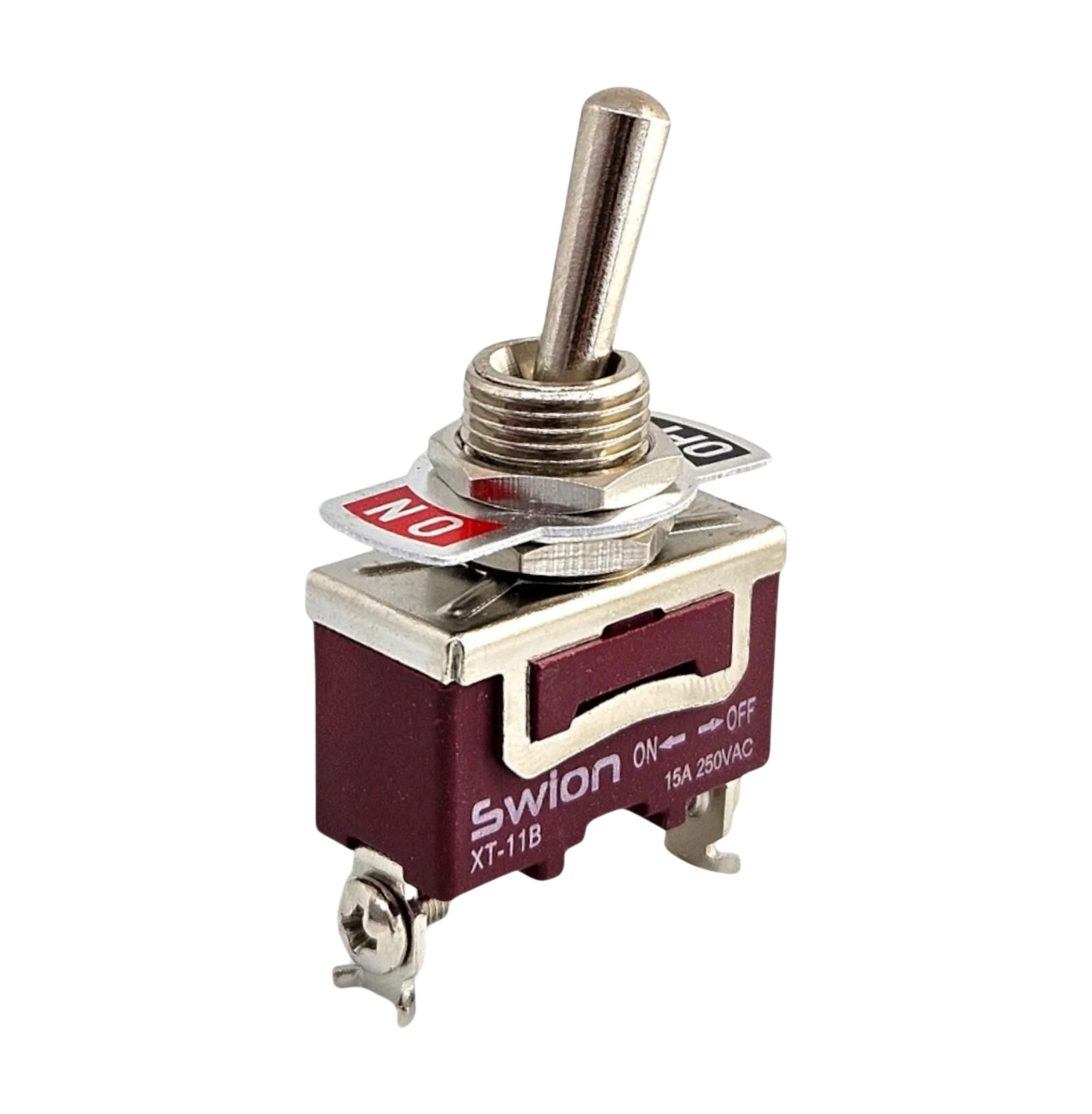 IC-152S-2 SWION Toggle Switch 15AMP 2P ON-OFF Ø12mm XT11-B