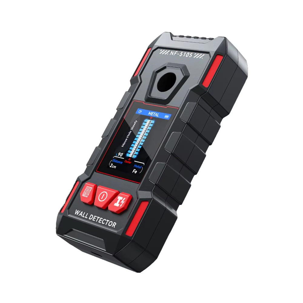 Noyafa NF-5105 Duvar Tarayıcı Metal Ahşap AC Kablo Dedektörü TFT Renkli Ekranlı