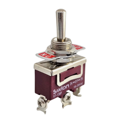 IC-153S SWION Toggle Switch 15AMP 3P ON-OFF-ON Ø12mm XT13-B