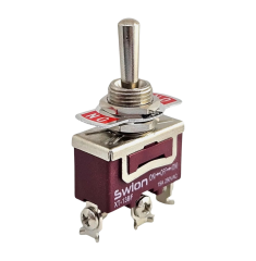 IC-155S SWION Toggle Switch 3P MOM-OFF-MOM Ø12mm XT-13BF