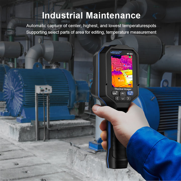 Noyafa NF-524 Termal Kamera Lazerli Isı Ölçüm Cihazı
