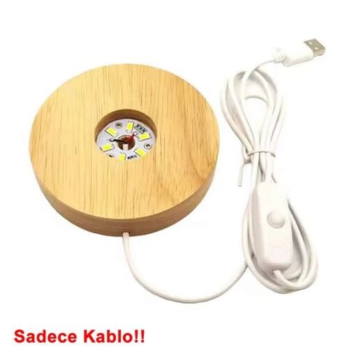 Anahtarlı Usb Kablo 1 Metre Beyaz