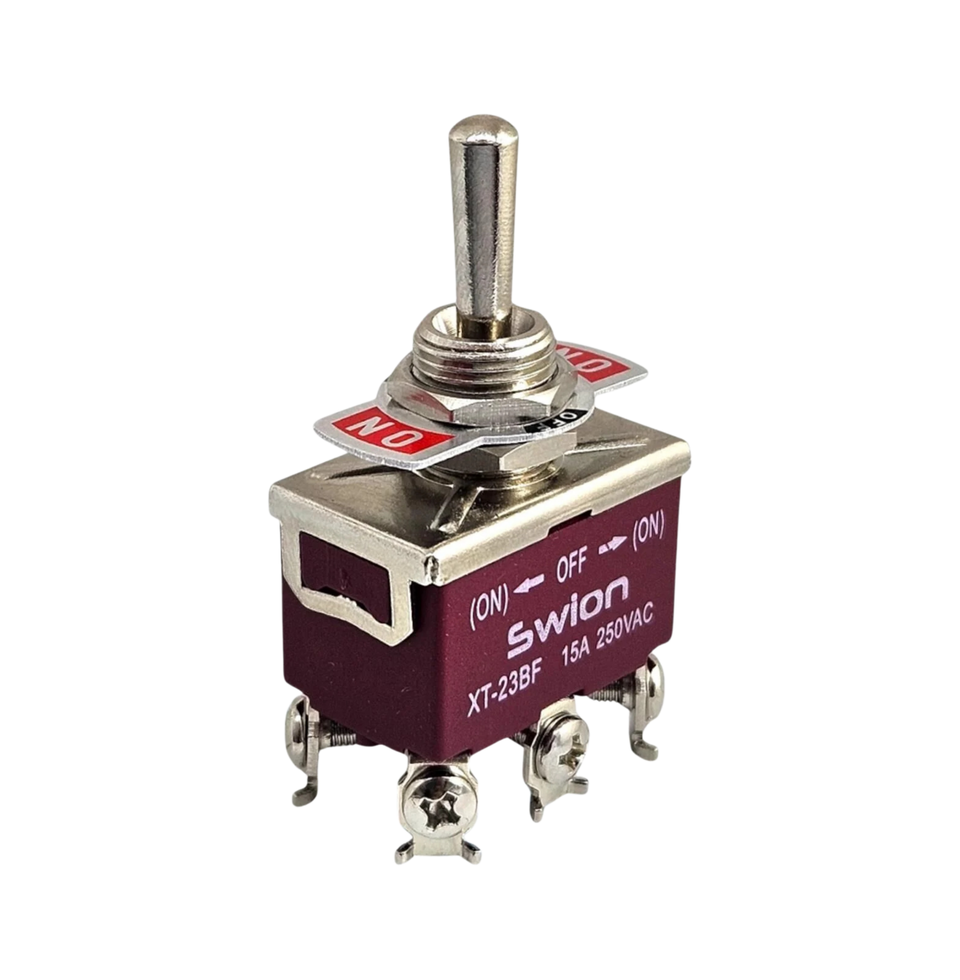 IC-160S SWION Toggle Switch 15AMP 6P MOM-OFF-MOM Ø12mm XT-23BF