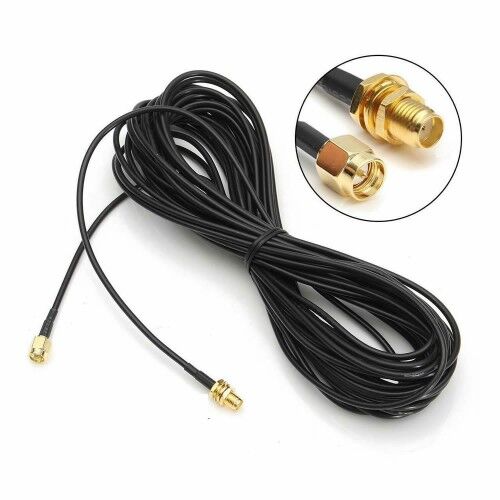 RG174 SMA Erkek Dişi 5M Kablo