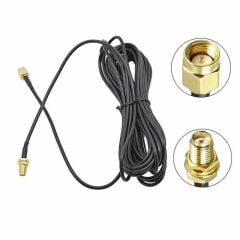 RG174 SMA Erkek Dişi 5M Kablo