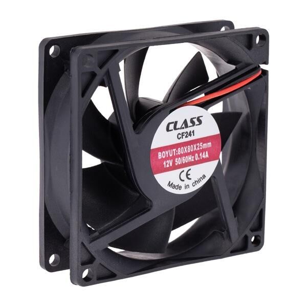 Class CF 241 80X80X25 DC 12V Aksiyel Fan