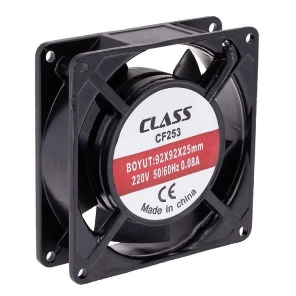 Class CF253 92x92x25 AC 220V Aksiyel Fan
