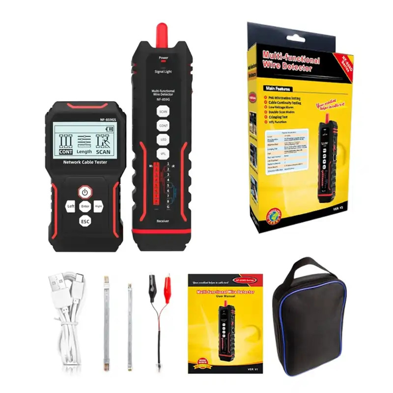 Noyafa NF-859GS Ağ Kablosu Test Cihazı Kablo Test ve Arıza Tespit Cihazı