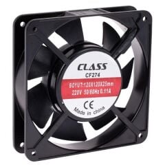 Class CF274 120x120x25 DC 220v Aksiyel Fan