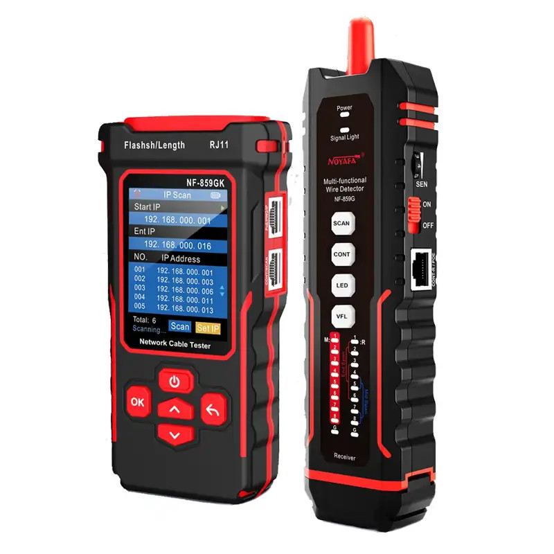 Noyafa NF-859GK TDR Ağ Kablosu Test Cihazı IP & Ping Test