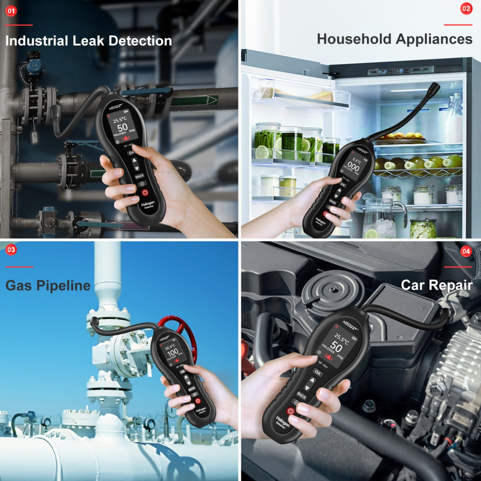 Noyafa NF-604 Halojen Gaz Kaçak Detektörü