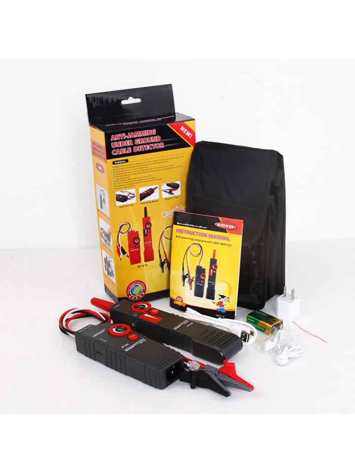 Noyafa NF-820 Kablo/Boru/Tel İçin Yüksek ve Düşük Voltajlı Kablo İzleyici