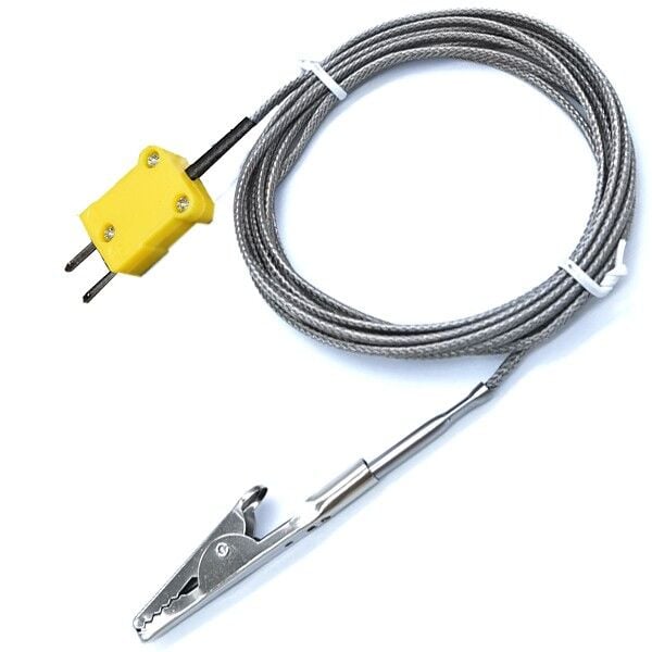 Timsah Ağzı Klips K Tipi Termokupl 200ºC