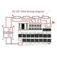 BMS 5S 100A Koruma Kartı