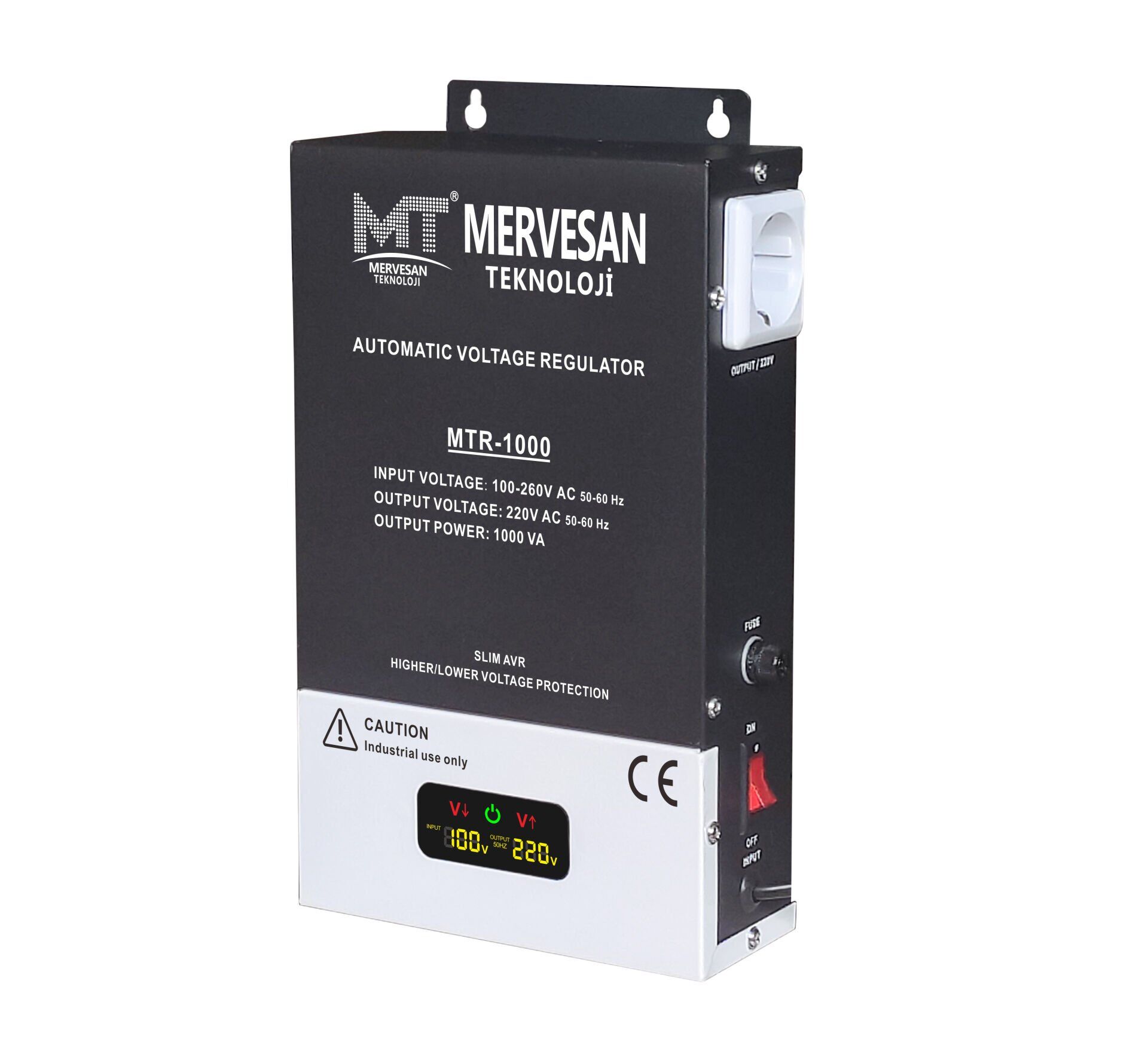 Mervesan MTR-2000 Otomatik Voltaj Regülatörü