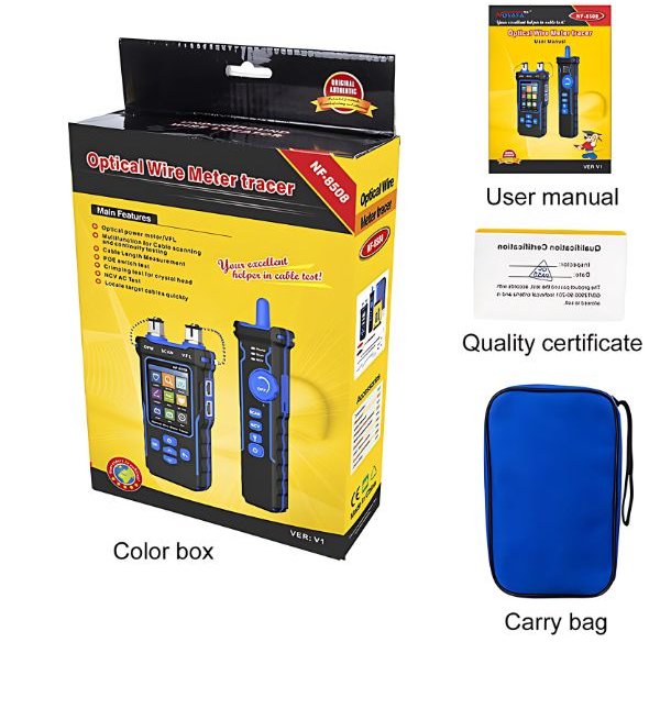 Noyafa NF-8508 Fiber Optik Kablo Bulucu