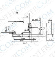 IC-170-1 Micro Switch Orta Palet 3A