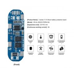 3S 8A 12V BMS Koruma Kartı
