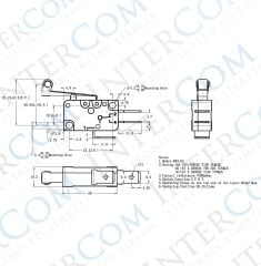 IC-174 Micro Switch Uzun Makara 16A - Ekonomik