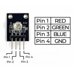 5mm RGB Led Modül KY-016
