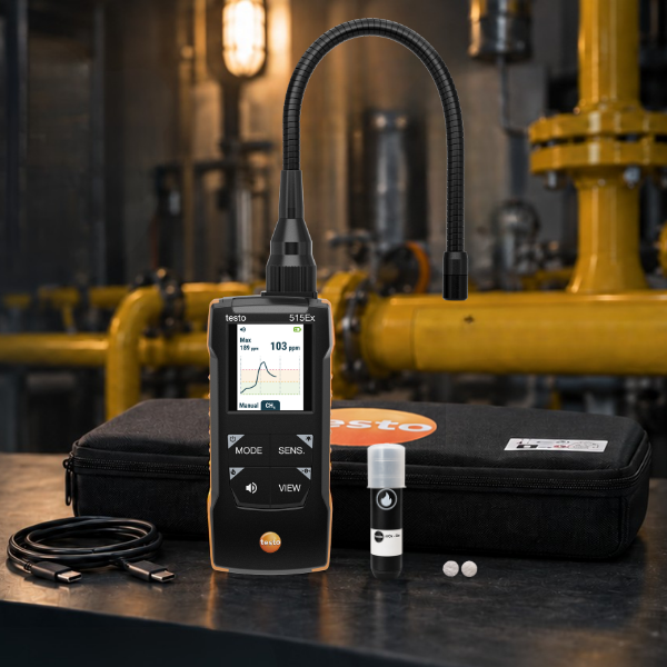 Testo 515 Ex Yanıcı Gaz Kaçak Dedektörü | 0563 1515