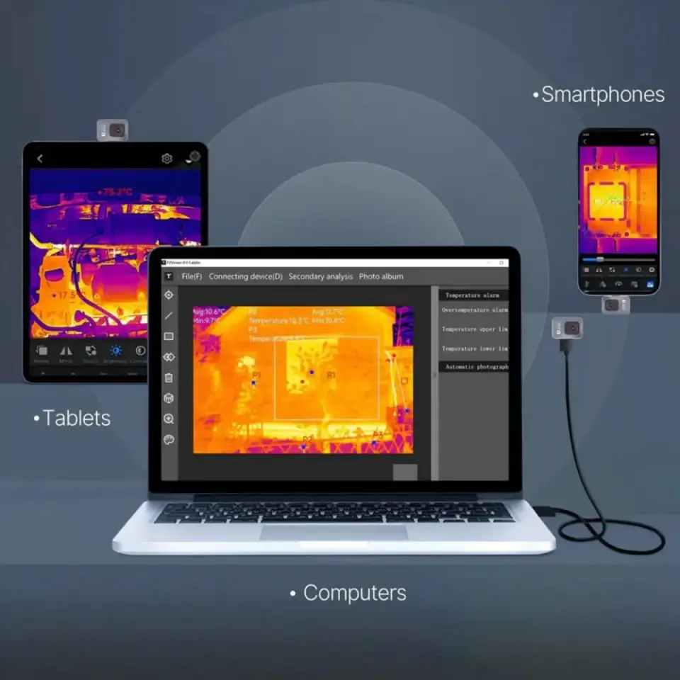 Thermal Master P2 Android Termal Kamera (256×192)