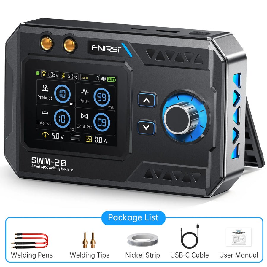 Fnirsi SWM20 Taşınabilir Nokta Pil Punta Kaynak Makinesi