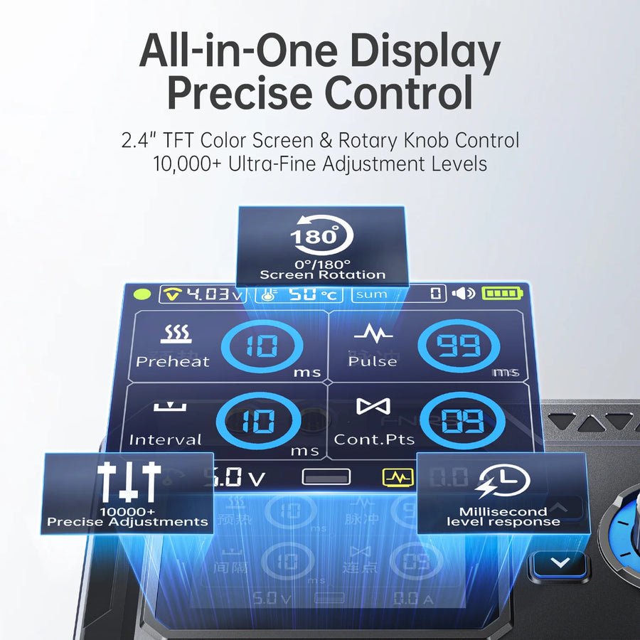 Fnirsi SWM20 Taşınabilir Nokta Pil Punta Kaynak Makinesi