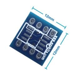 Soic8 to Dip8 Çevirici Pcb