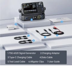 Fnirsi TSG6020 2 Kanallı 60MHz Fonksiyon Sinyal Jeneratörü