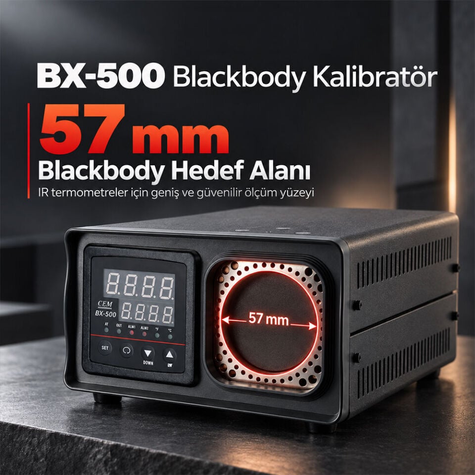 CEM BX-500 Taşınabilir Kızılötesi Termometre Kalibratörü
