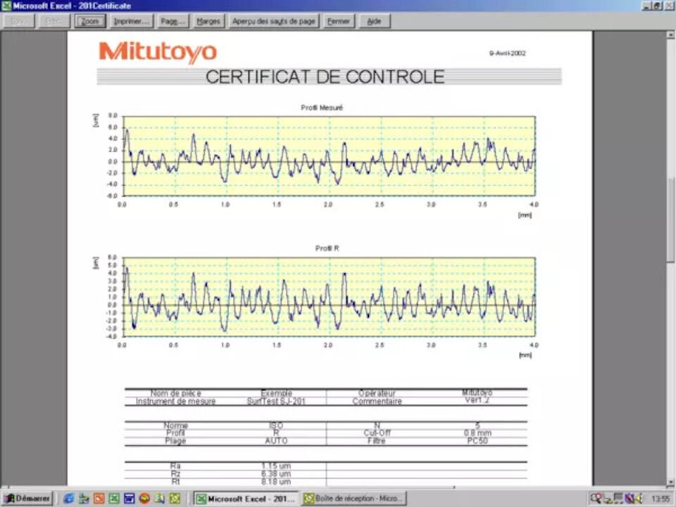 Mitutoyo 178-582-31D Surftest SJ-412