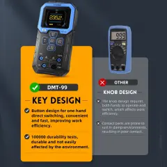 Fnirsi DMT-99 Akıllı Renkli Ekranlı Dijital Multimetre