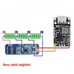 2S IP2326 Lityum Pil Şarj Devresi
