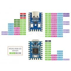 RP2040 Zero Modül Lehimsiz