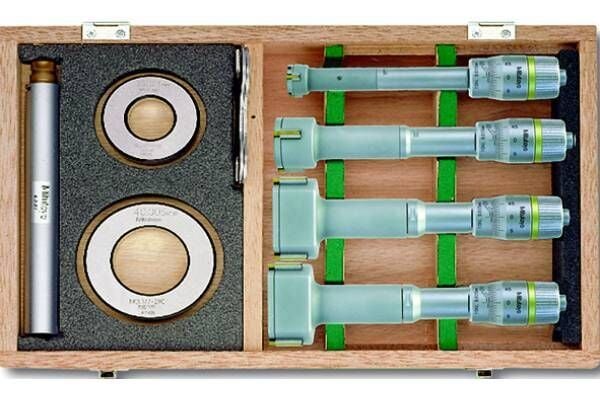 Mitutoyo 368-913 3 Nokta Temaslı İç Çap Mikrometresi 20-50mm