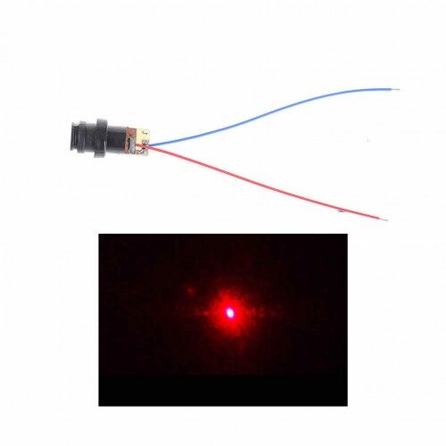 Kablolu Nokta Lazer Modül Plastik Kafa