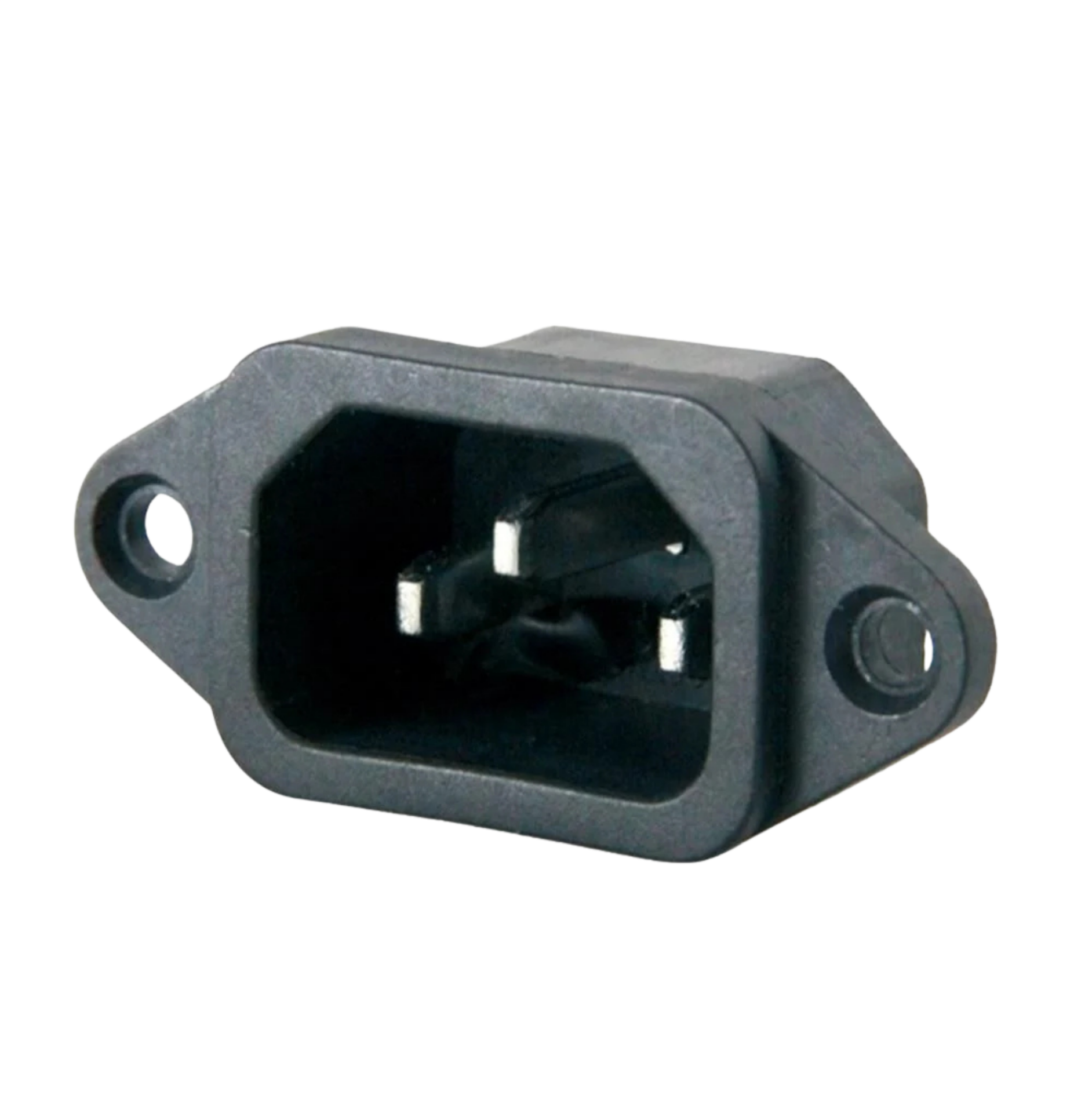 IC-212 C14 Power Soket Erkek Kulaklı AS-05