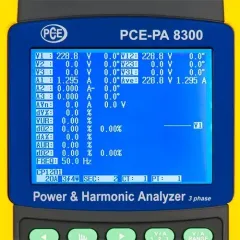 PCE Üç Fazlı Güç Ölçer PCE-PA 8300-1
