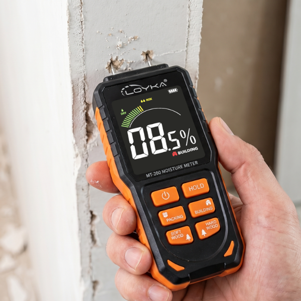 Loyka MT-200 İğne Problu Nem Ölçer Ahşap Karton Yapı Malzemeleri Nem Ölçer