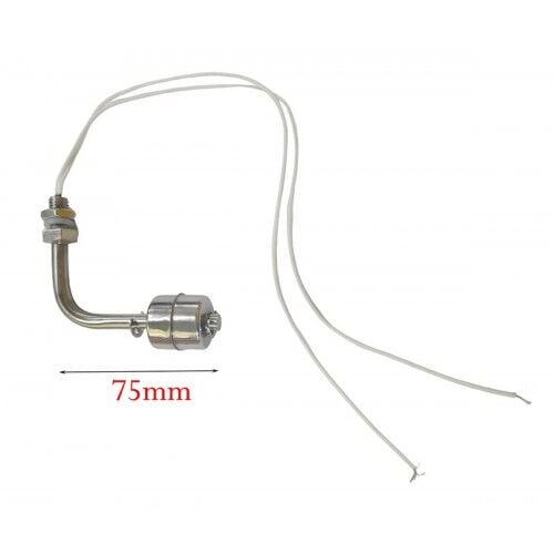 L Tip Metal Su Seviye Sensörü 75mm